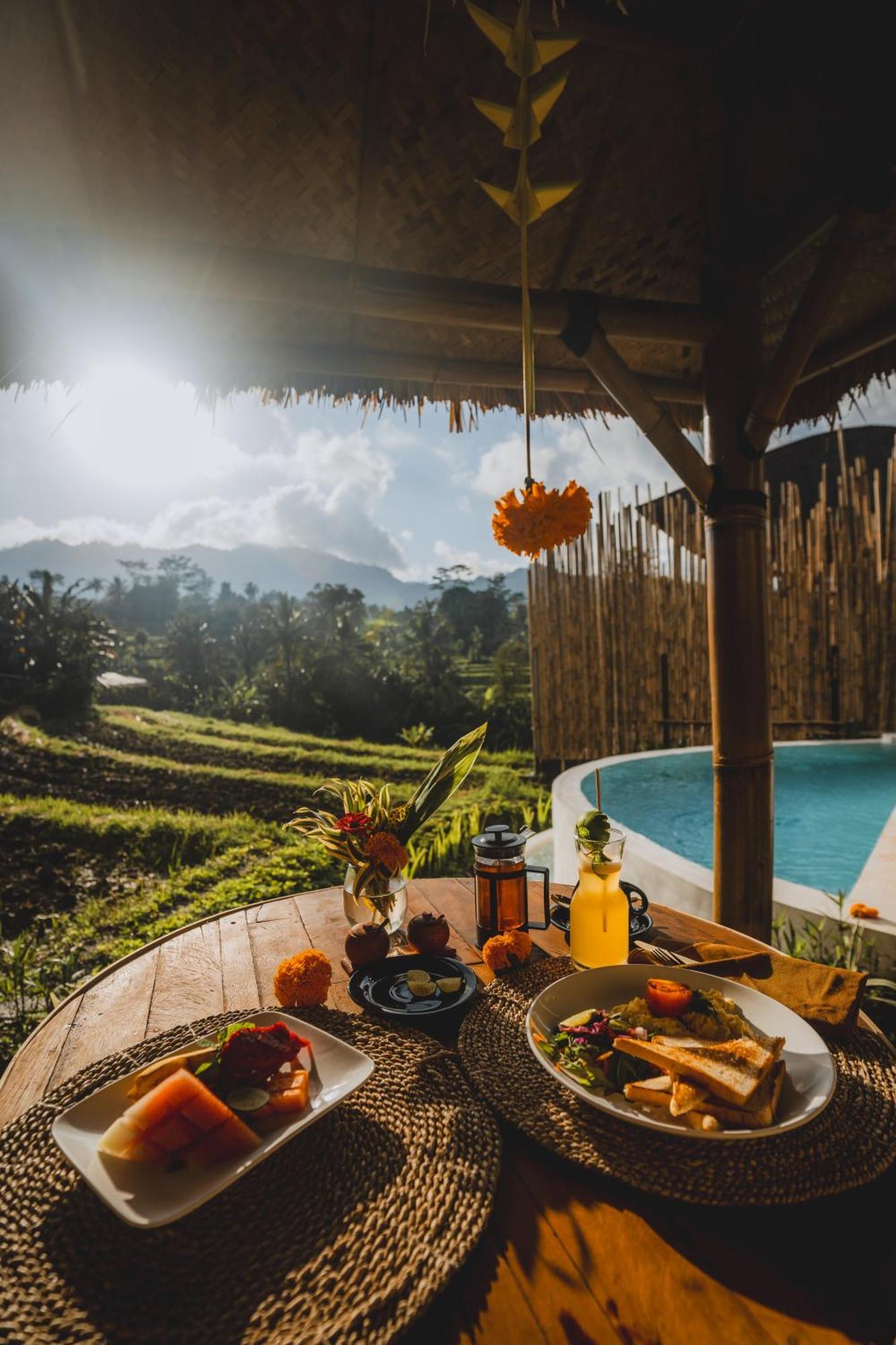 Nivriti Bali Villa Sidemen  Bagian luar foto